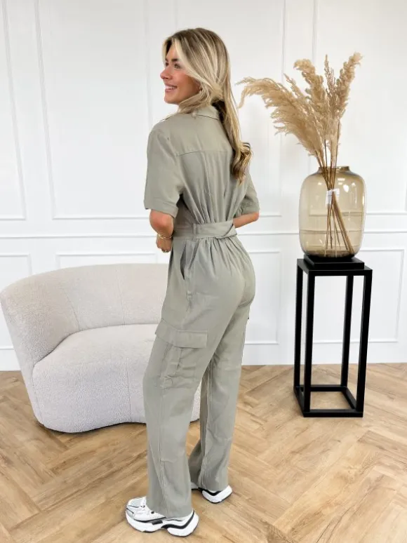 Aily jumpsuit groen