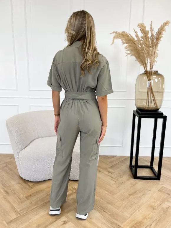 Aily jumpsuit groen