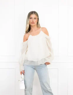 Alice top off white