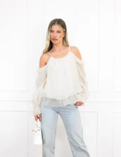 Alice top off white