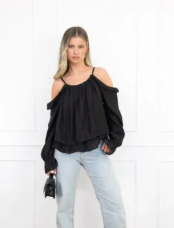 Alice top zwart