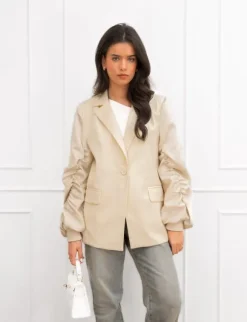 Alisha blazer ecru