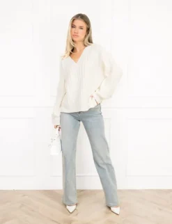 Alisse trui off white