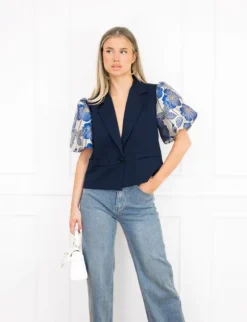 Alvy blazer donker blauw