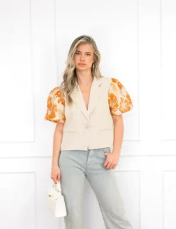 Alvy blazer oranje
