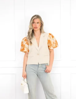 Alvy blazer oranje