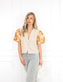 Alvy blazer oranje