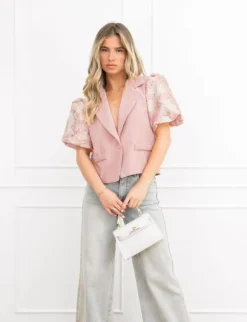 Alvy blazer roze