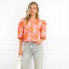 Amalia top oranje