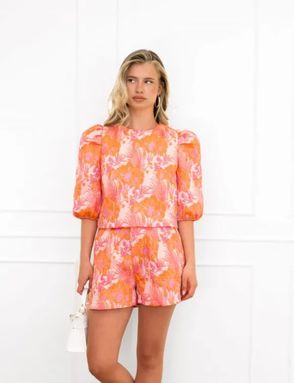 Amalia top oranje