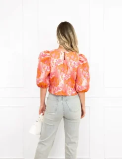 Amalia top oranje