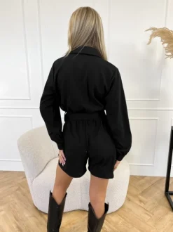 Amaya playsuit zwart