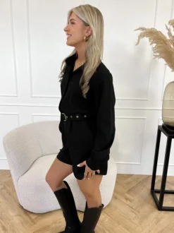 Amaya playsuit zwart
