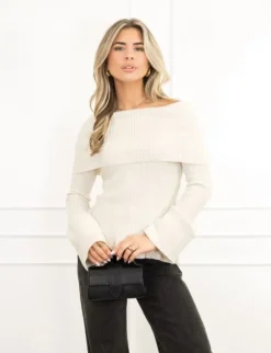 Amely trui beige