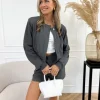 Amy short grijs