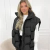 Anna bodywarmer zwart
