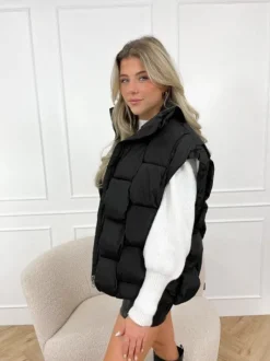 Anna bodywarmer zwart