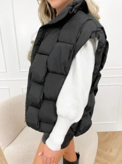 Anna bodywarmer zwart
