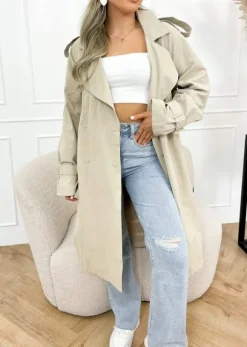 Ava trenchcoat beige