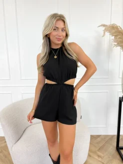 Axelle playsuit zwart