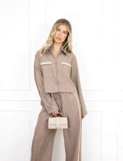 Aylina jasje taupe