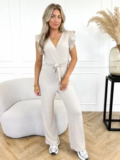 Babs jumpsuit beige