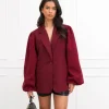 Baudine blazer bordeaux