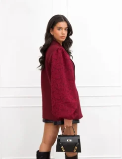 Baudine blazer bordeaux