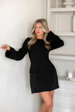 be mine dress zwart