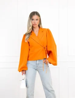 Belle blazer oranje