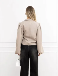 Belle blazer taupe