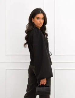 Belle blazer zwart