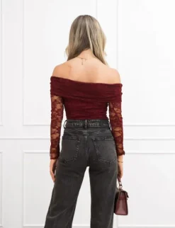 Bibi body bordeaux rood