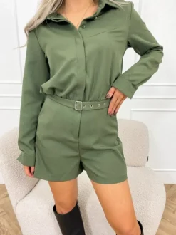 Bibi playsuit army