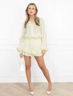 Bo blouse geel