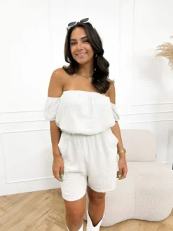 Bodile playsuit beige