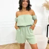 Bodile playsuit groen