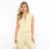 Britt gilet geel