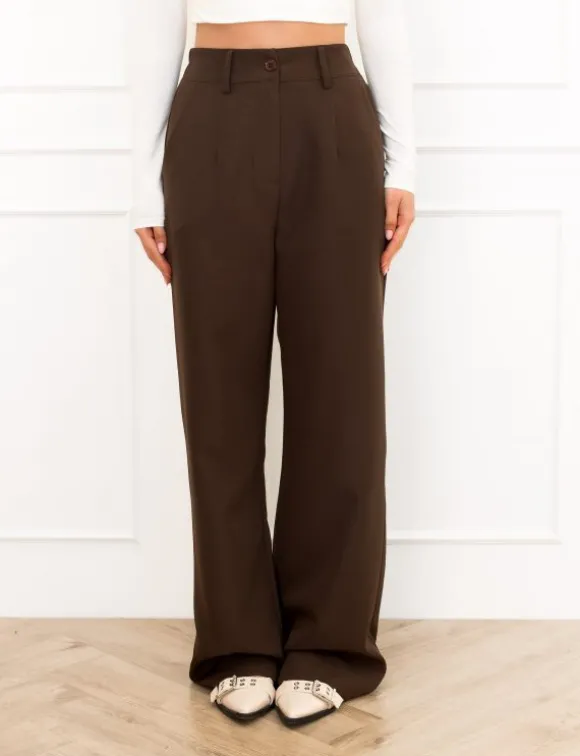 Britt pantalon bruin
