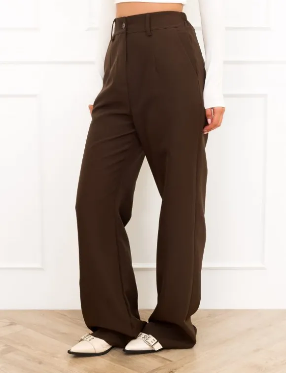 Britt pantalon bruin