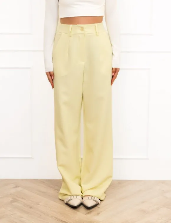 Britt pantalon geel