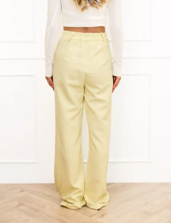 Britt pantalon geel