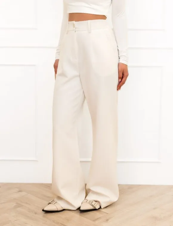 Britt pantalon off white