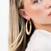 Caitlyn oorbellen goud