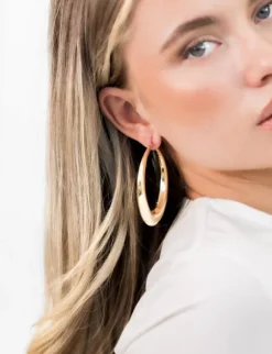 Caitlyn oorbellen goud