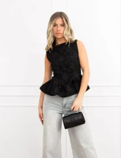 Camilla top zwart