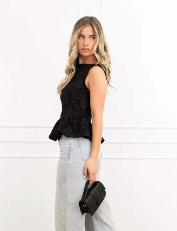 Camilla top zwart