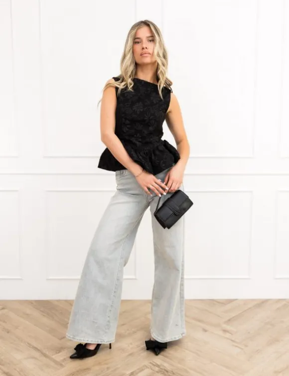 Camilla top zwart