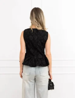Camilla top zwart