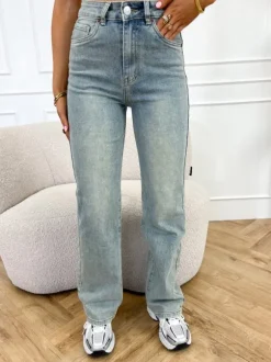 Celia wide leg jeans blauw